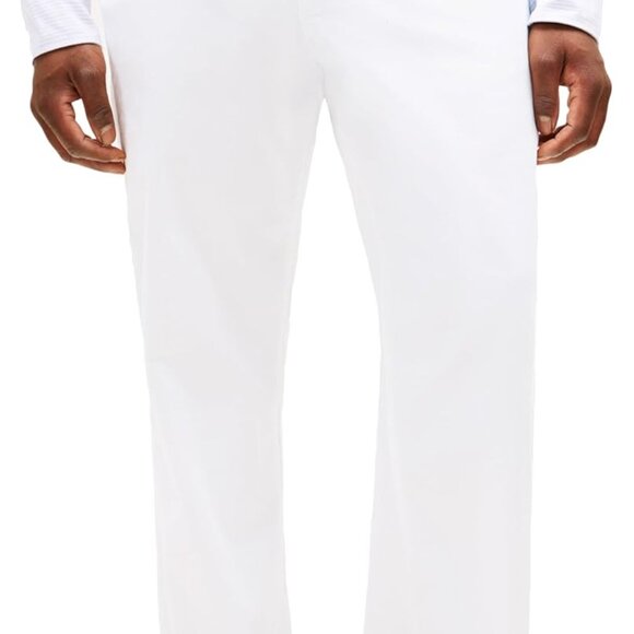 Comfortable & Stylish Men's Big & Tall Chinos - Machine Washable White Pants - Picture 1 of 4